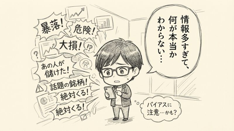 情報があふれる時代だからこそ「気をつけたい2つのバイアス」